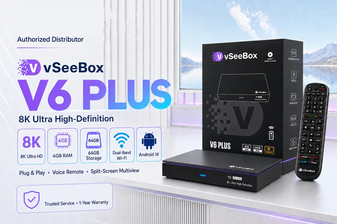 vSeeBox V6 Plus Review: A Hassle-Free Android TV Box for Home Entertainment