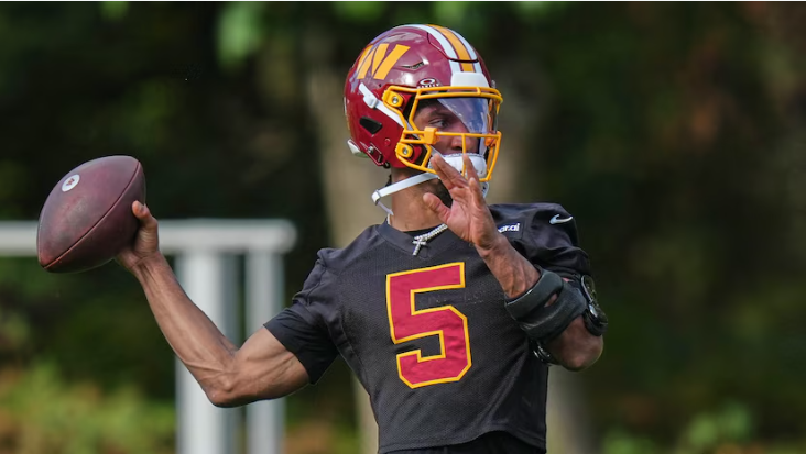 Jayden Daniels Is Back—But That Brace Changes Everything 🏈
