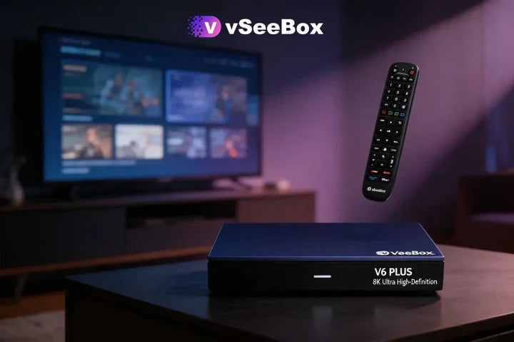 vSeeBox V6 Plus set up