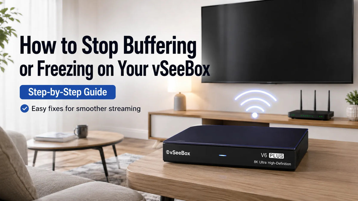 How to Stop Buffering or Freezing on vSeeBox?