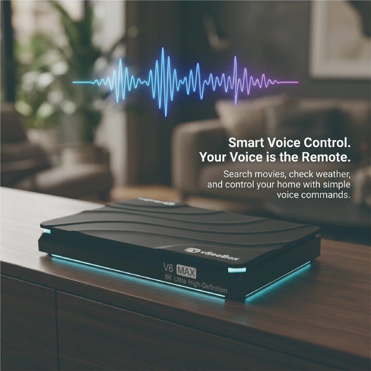 VseeBox V6 Max Android 14 TV Box | 8K HDR | 4GB+64GB | WiFi 6 | First Relea